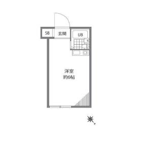 【間取り】 | グリーンハイツ仙川 | 間取り図