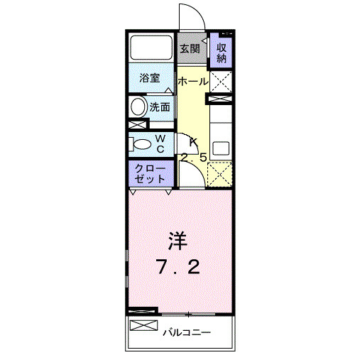 【間取り】 | グリ－ンピュアⅡ