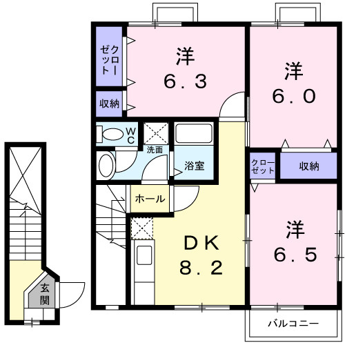 【間取り】 | 楓