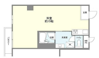 【間取り】 | パイロットハウス北新宿 | 間取りです。