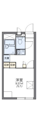 【間取り】 | レオパレスＲ２５０岡山東