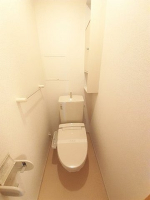 【トイレ】 | エスマルテ　Ａ棟 | 清潔感のあるトイレです