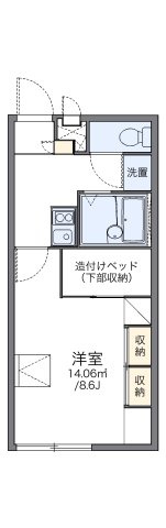 【間取り】 | レオパレスＡｉｔｈｅｒ