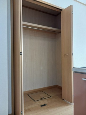 【収納】 | グリーンビレッジＡ棟 | 収納のためのスペースです