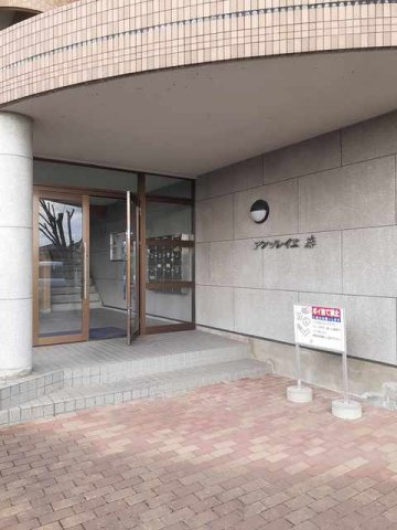 アンソレイエ湊のエントランス|清潔なエントランスです