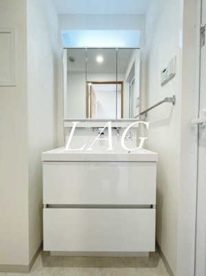 【洗面所】 | さくら大宮 | 洗面台です。