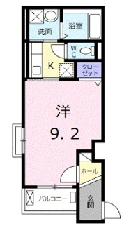 【間取り】 | フェリオコーポ | 間取りです。