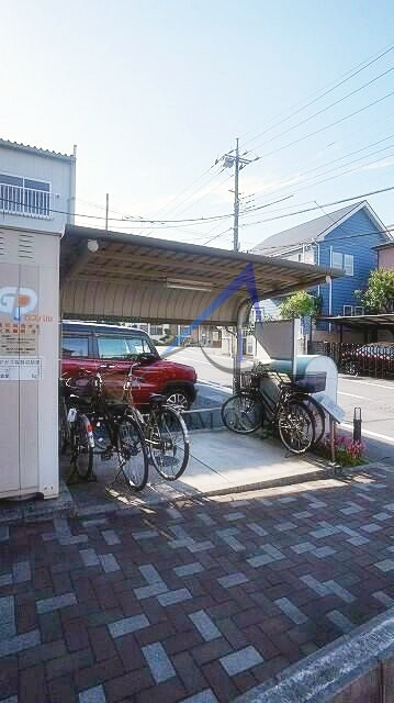 ロング　ヒルズのその他共用部分|駐輪場です。