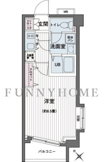 【間取り】 | エコロジー都立大学レジデンス