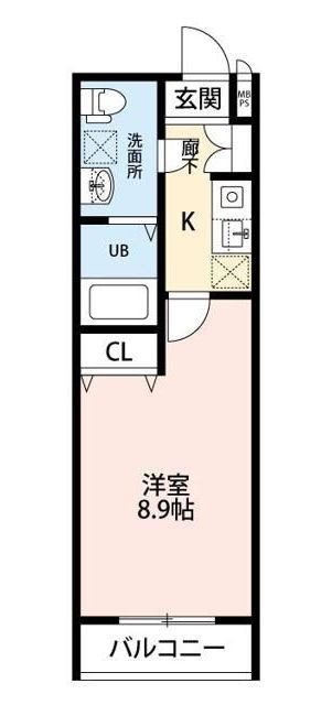 アーク船橋の間取り|間取りです。
