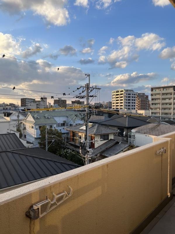 シティマンション井尻のバルコニー