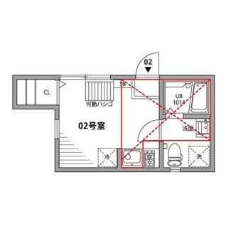 【間取り】 | グランエッグス高円寺E