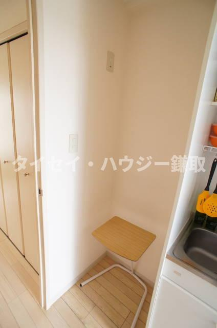 芝コーポ５号館のその他|洗濯機置き場です。モデルルームしてます♪