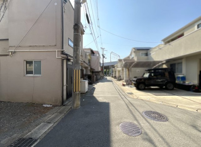 【前面道路含む現地写真】 | 伏見区淀池上町　中古戸建
