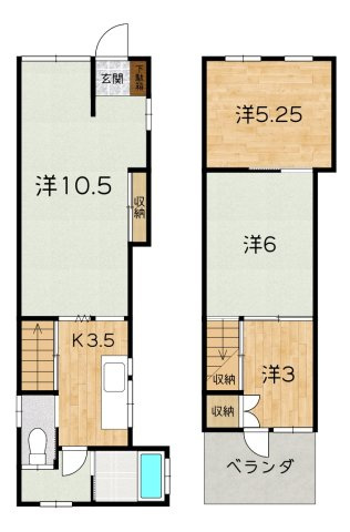 【間取り】 | 伏見区淀池上町　中古戸建