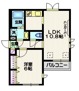 グッドラック赤堤の間取り|角部屋3面採光　日当たり良好