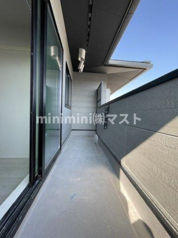 Reglia今里Northのバルコニー