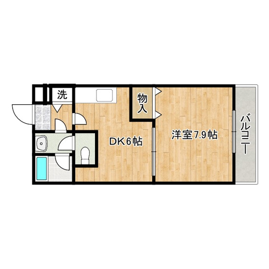 【間取り】 | リヴェール弐番館