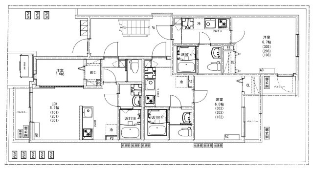 KEIAI RESIDENCE 北大宮Ⅱの間取り
