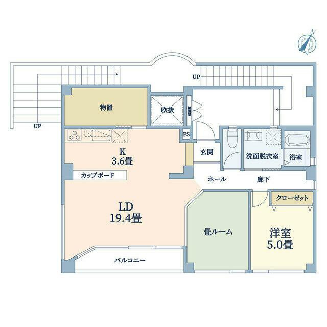 GALLERY森北の間取り