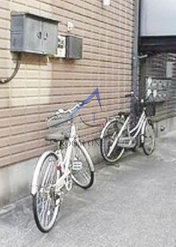 ハイム大山のその他共用部分|駐輪場です。
