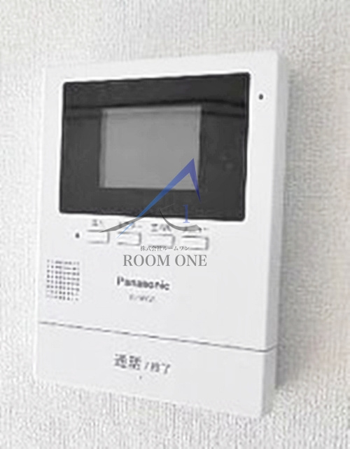 ハイム大山のセキュリティ|モニター付きインターホンです。