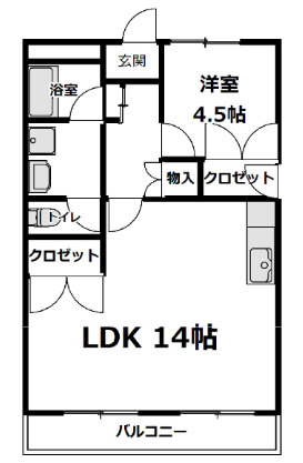 【間取り】 | パークサイドハイツ