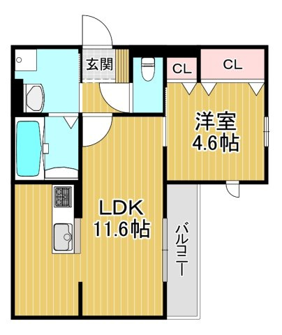 【間取り】 | GARANCE新森