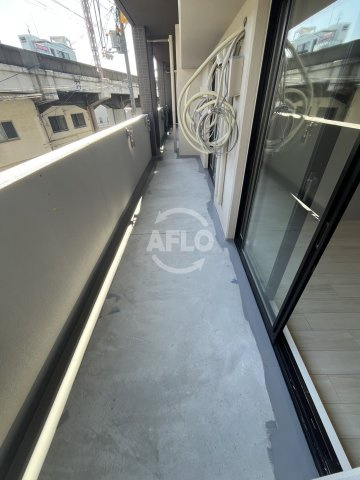 シャテーニュ上本町のバルコニー|シャテーニュ上本町　バルコニー