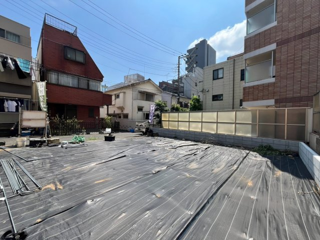 文京区白山　建築条件なし売地B区画の外観