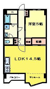 ハイム柏洋の間取り