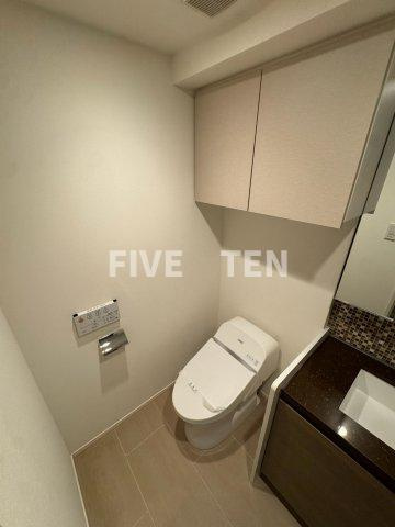 ＯＮＥ　ＲＯＯＦ　ＦＬＡＴ　ＴＳＵＫＩＳＨＩＭＡのトイレ
