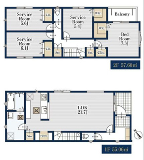  | 【名古屋市西区児玉3丁目35−34新築戸建】仲介手数料無料！児玉小学校・浄心中学校