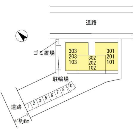 【区画図】 | メゾン　シュシュ