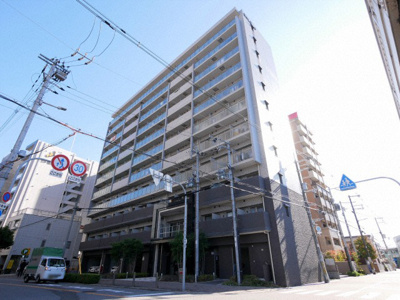 【外観】 | エスリード南堀江レジデンス | 落ち着いた雰囲気の外観です
