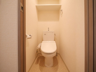 【トイレ】 | プレサンス新大阪コアシティ | 落ち着いたトイレです