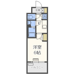 【間取り】 | レオンコンフォート阿波座西
