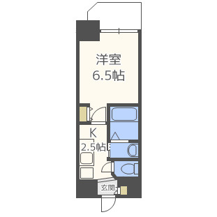 【間取り】 | グランパシフィック難波南Ⅱ