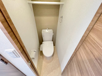 【トイレ】 | グランカリテ塚本 | 落ち着いたトイレです