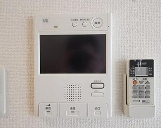 【セキュリティ】 | エスリード南堀江グランツ | モニター付きインターフォン