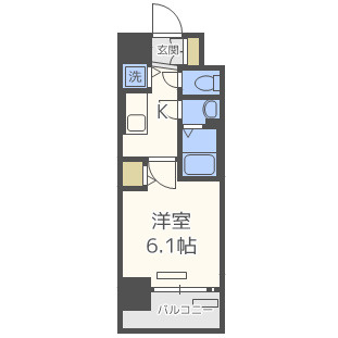 【間取り】 | ファステート玉造駅前ダミュウ