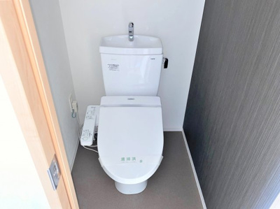 【トイレ】 | レオンヴァリエ天王寺北 | ゆったりとした空間のトイレです