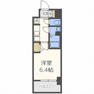 【間取り】 | ララプレイス天王寺ルフレ