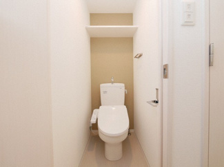 【トイレ】 | エスリード難波ザ・ゲート | ゆったりとした空間のトイレです