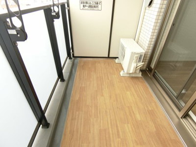 【バルコニー】 | レオンコンフォート難波南Ⅱ | 落ち着いた時間を過ごせるバルコニーです