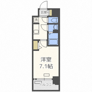 【間取り】 | ファステート難波WESTパーク