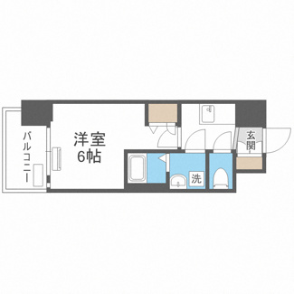 【間取り】 | レオンコンフォート難波西Ⅲ