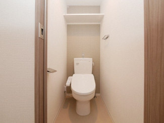 【トイレ】 | エスリード中之島ザ・コア | コンパクトで使いやすいトイレです