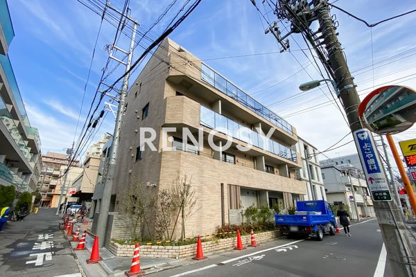 【外観パース】エヌフラット中目黒