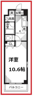 【間取り】 | グレースコート東日暮里